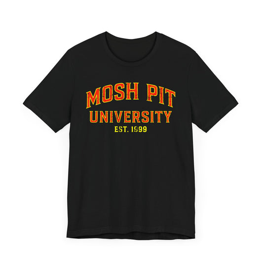 mosh pit university tee