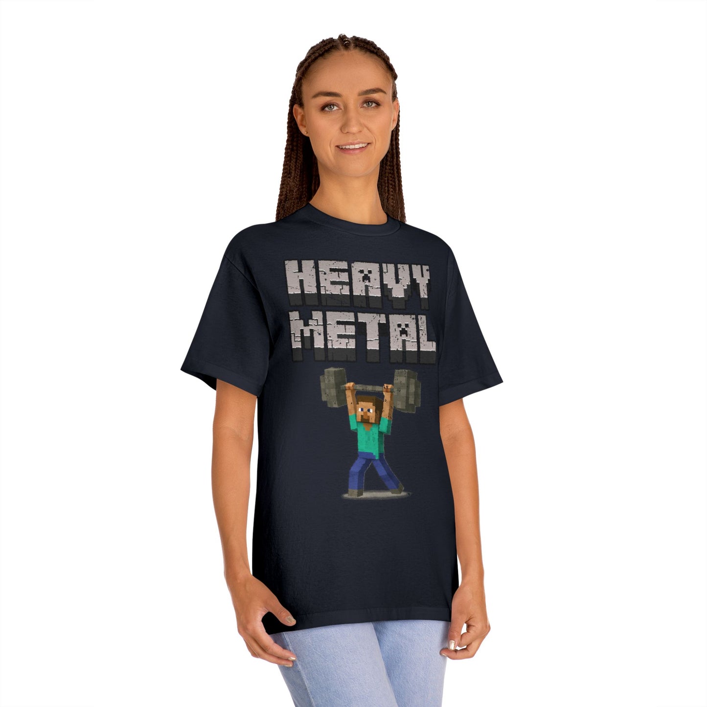 minecraft heavy metal tee