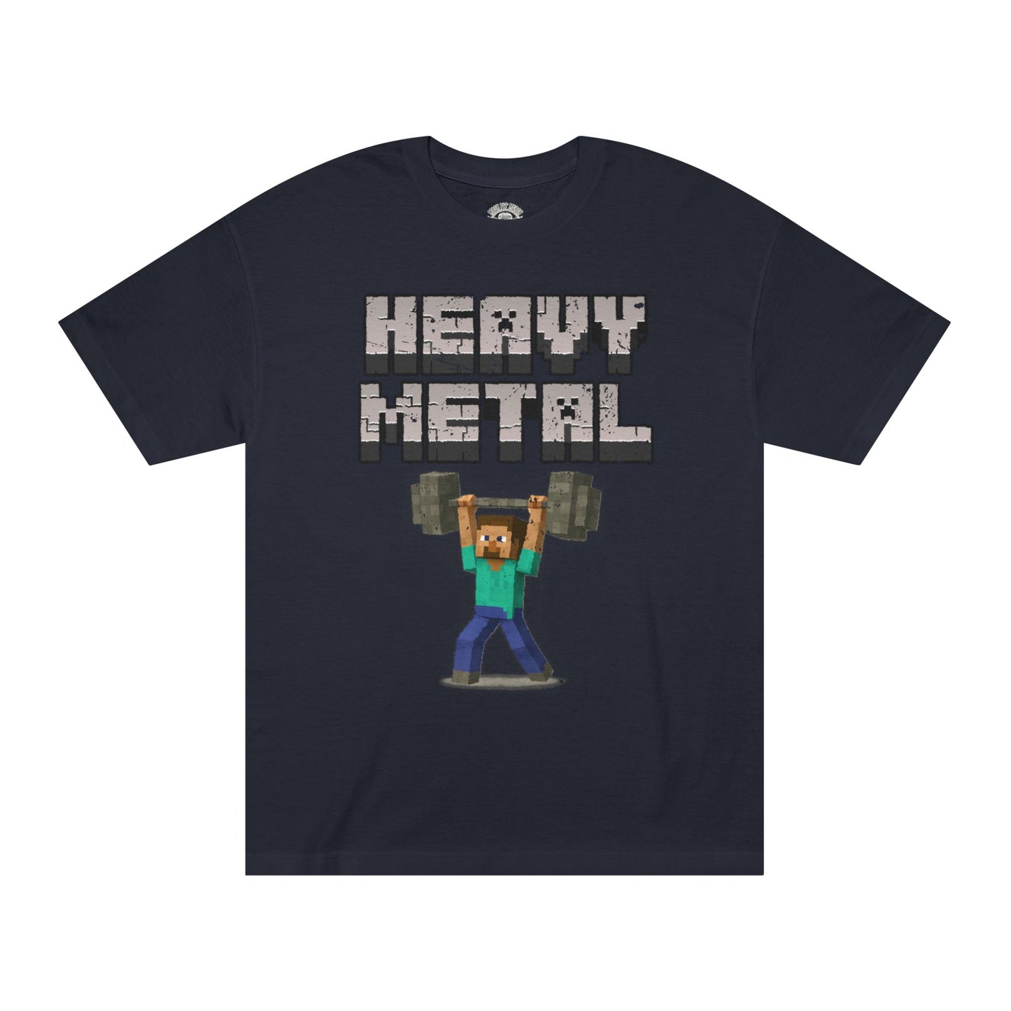 minecraft heavy metal tee