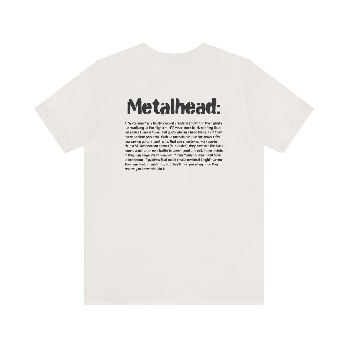 metalhead definition tee