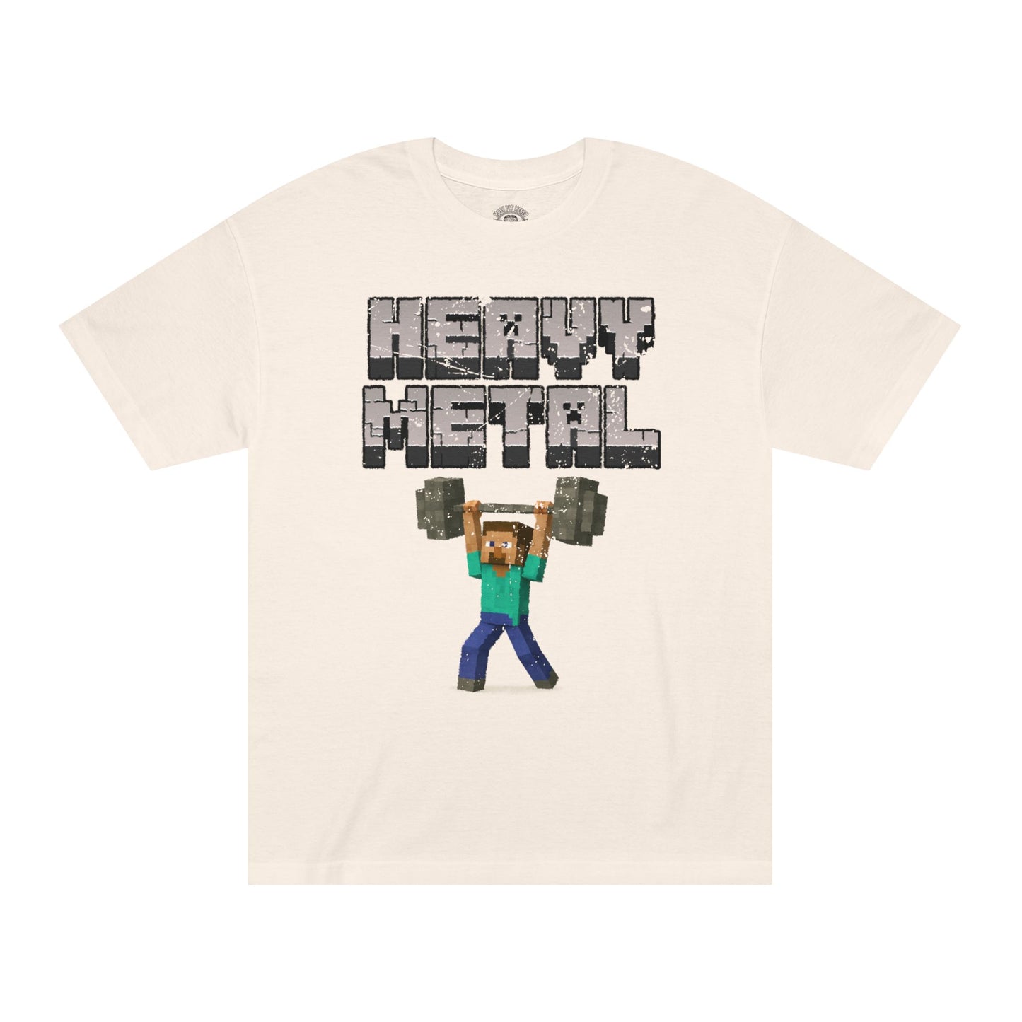 minecraft heavy metal tee