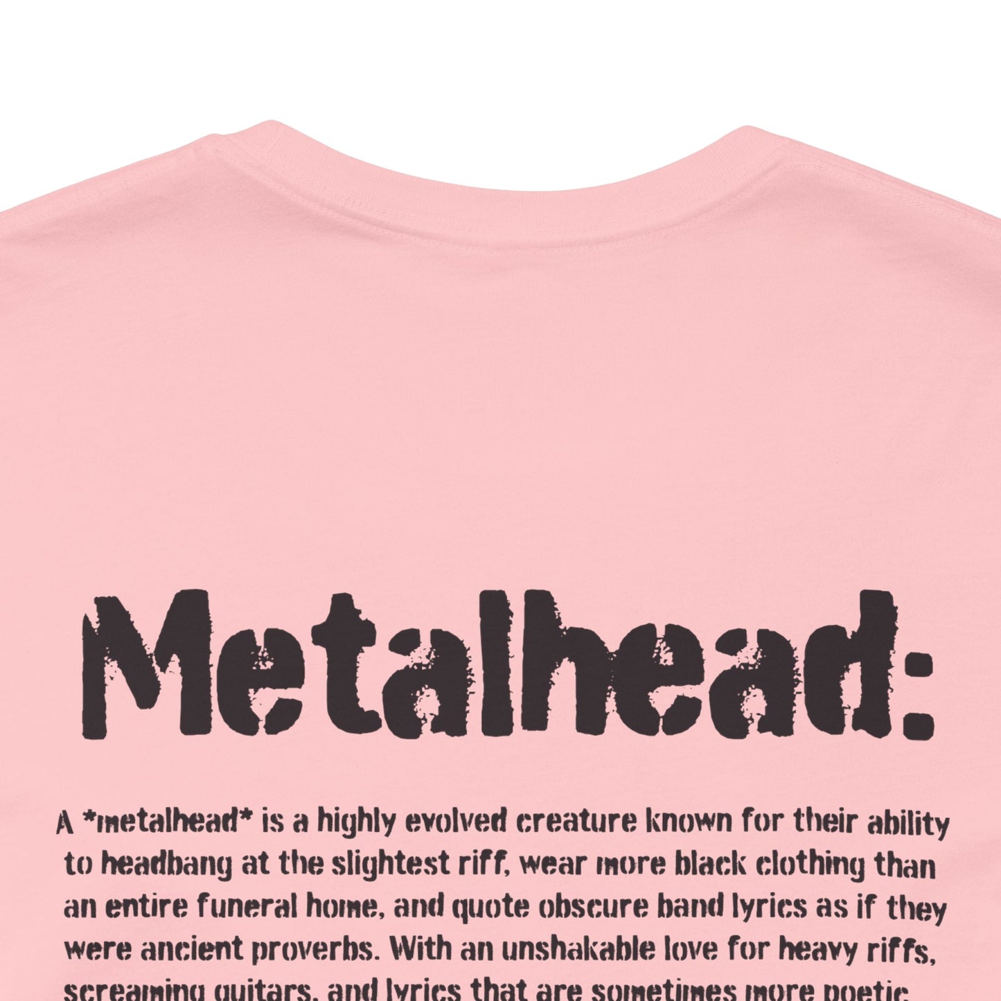 metalhead definition tee
