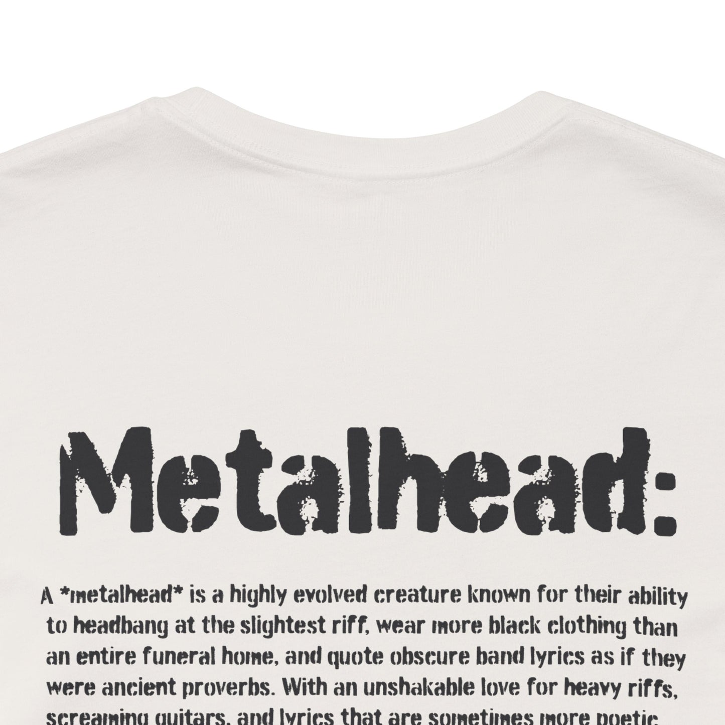 metalhead definition tee