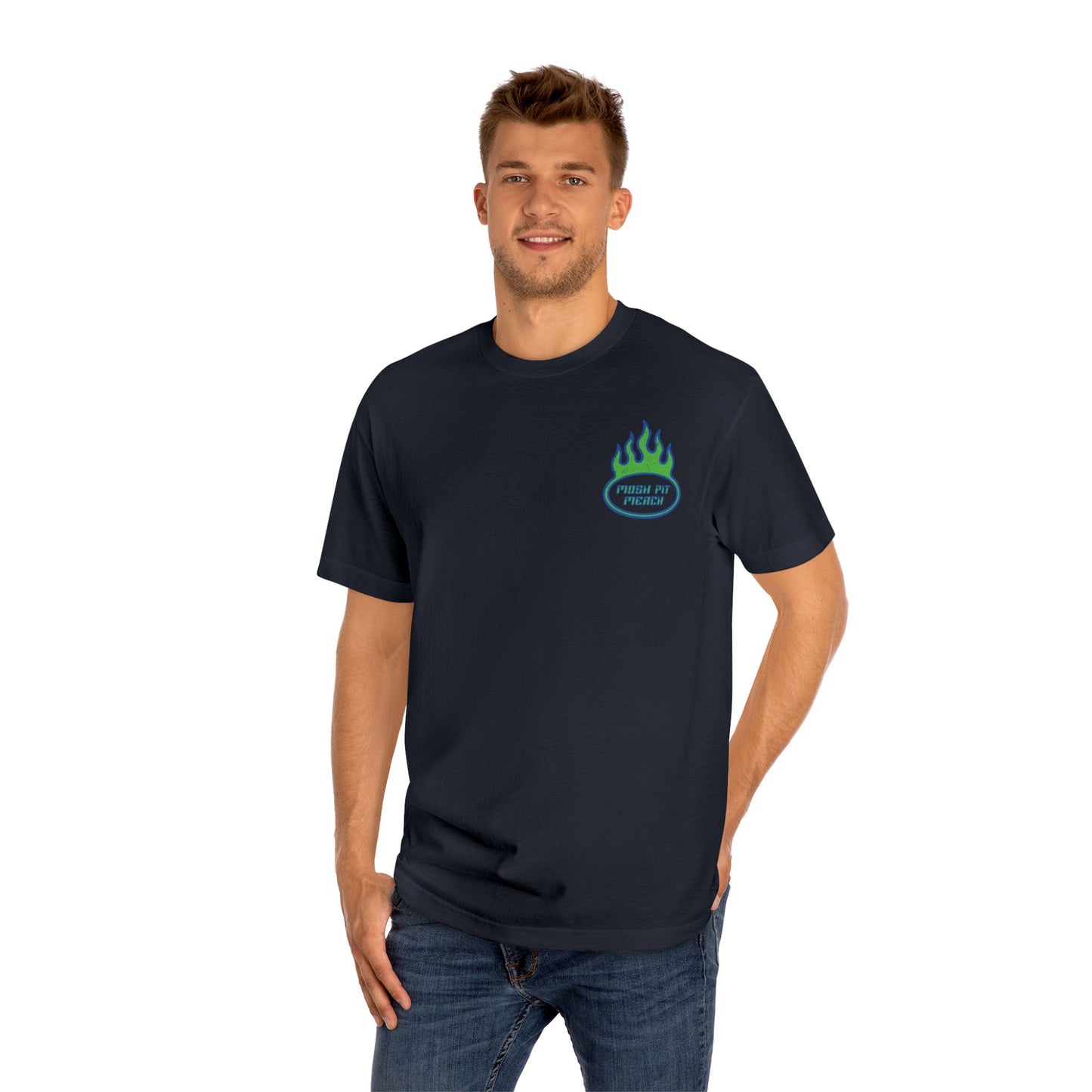 skull pattern tee