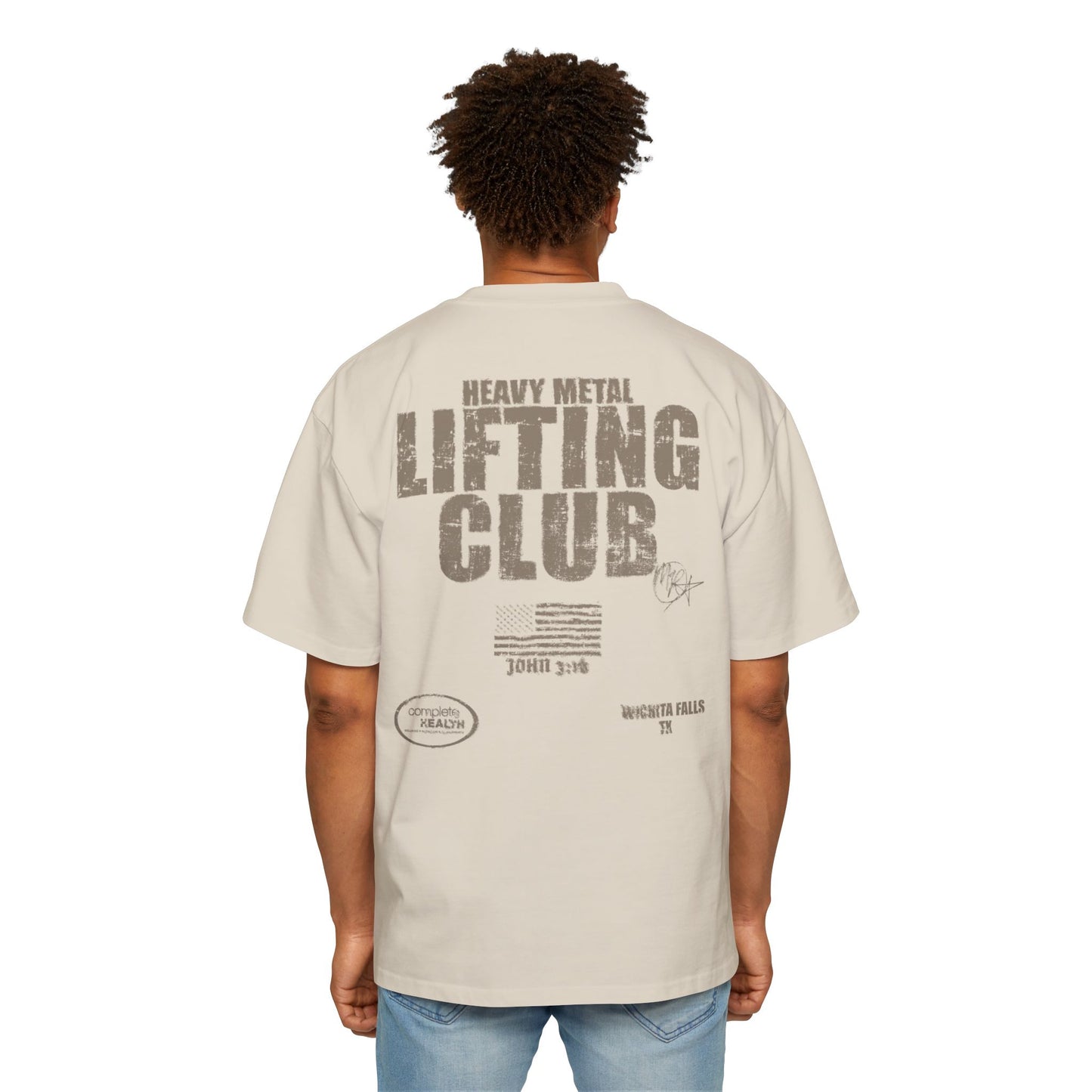 oversized lifting club tee