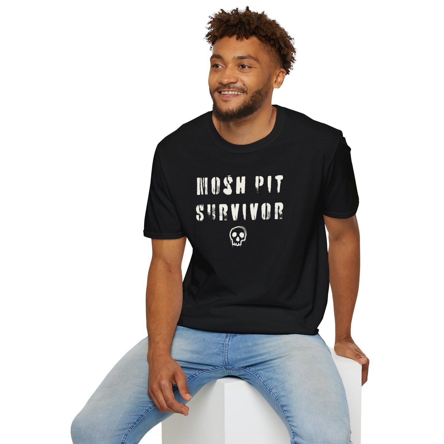 mosh pit survivor tee