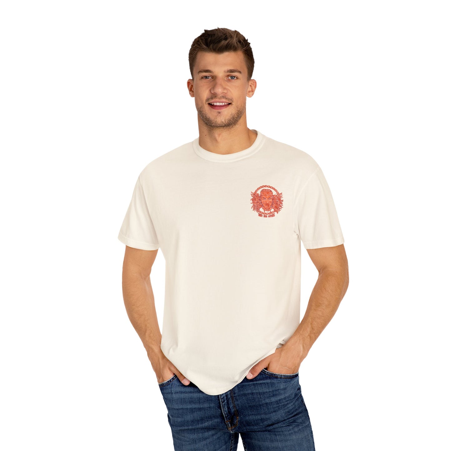 hell raised heaven claimed tee