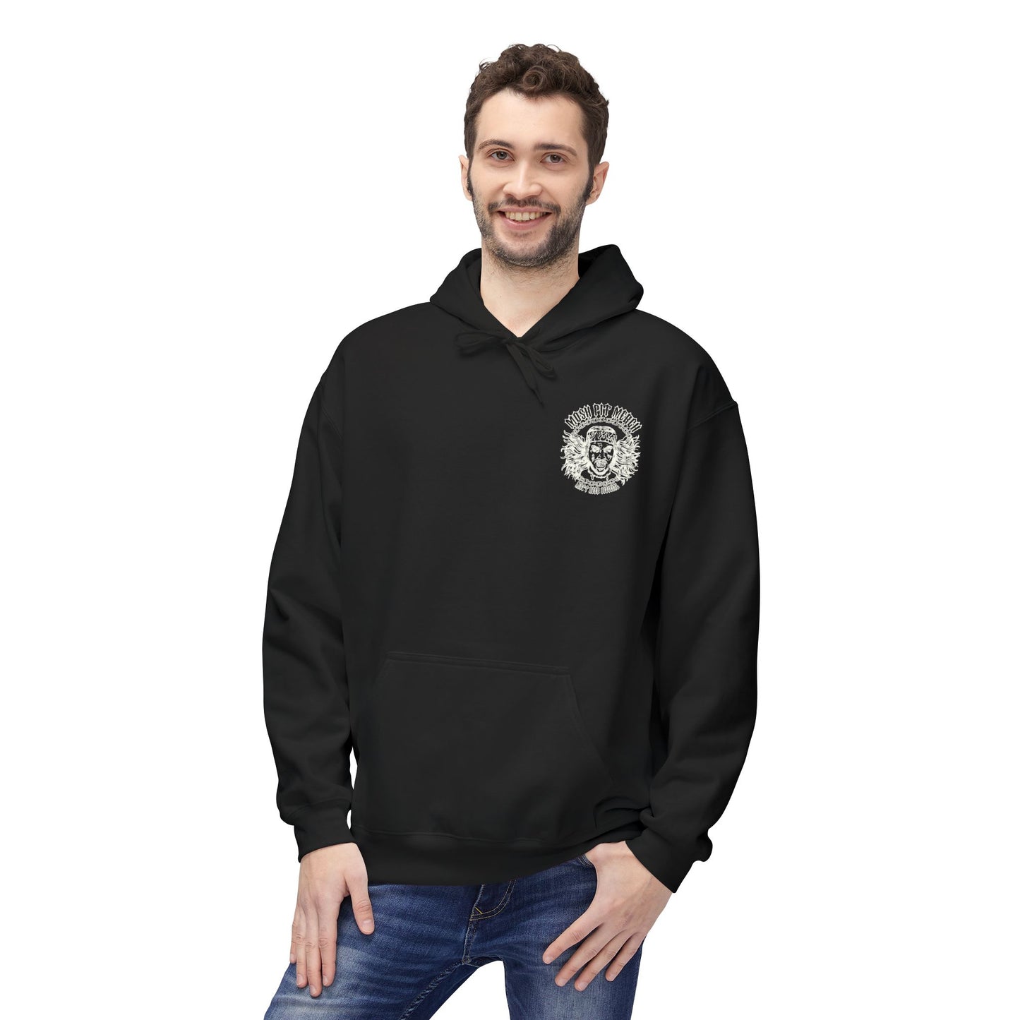 heavy metal lifting club hoodie