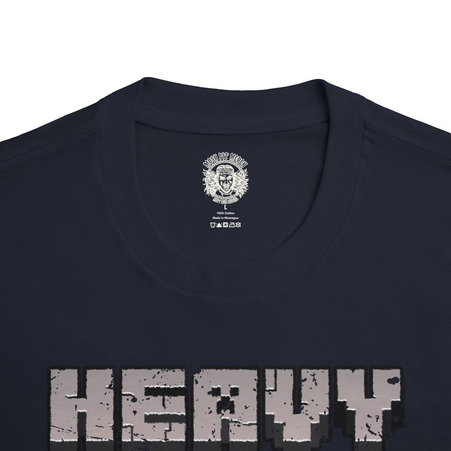 minecraft heavy metal tee
