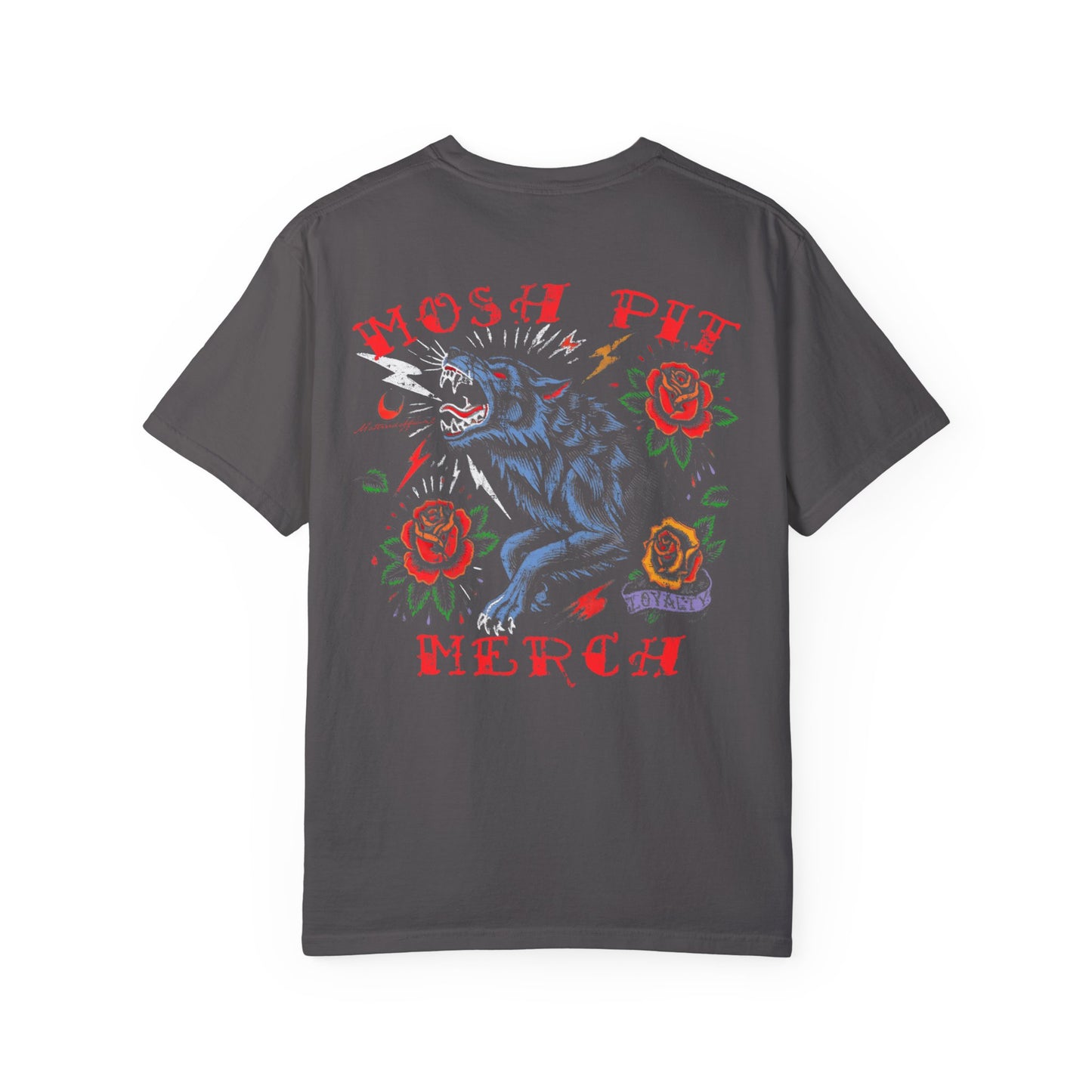 dead hardy wolf tee