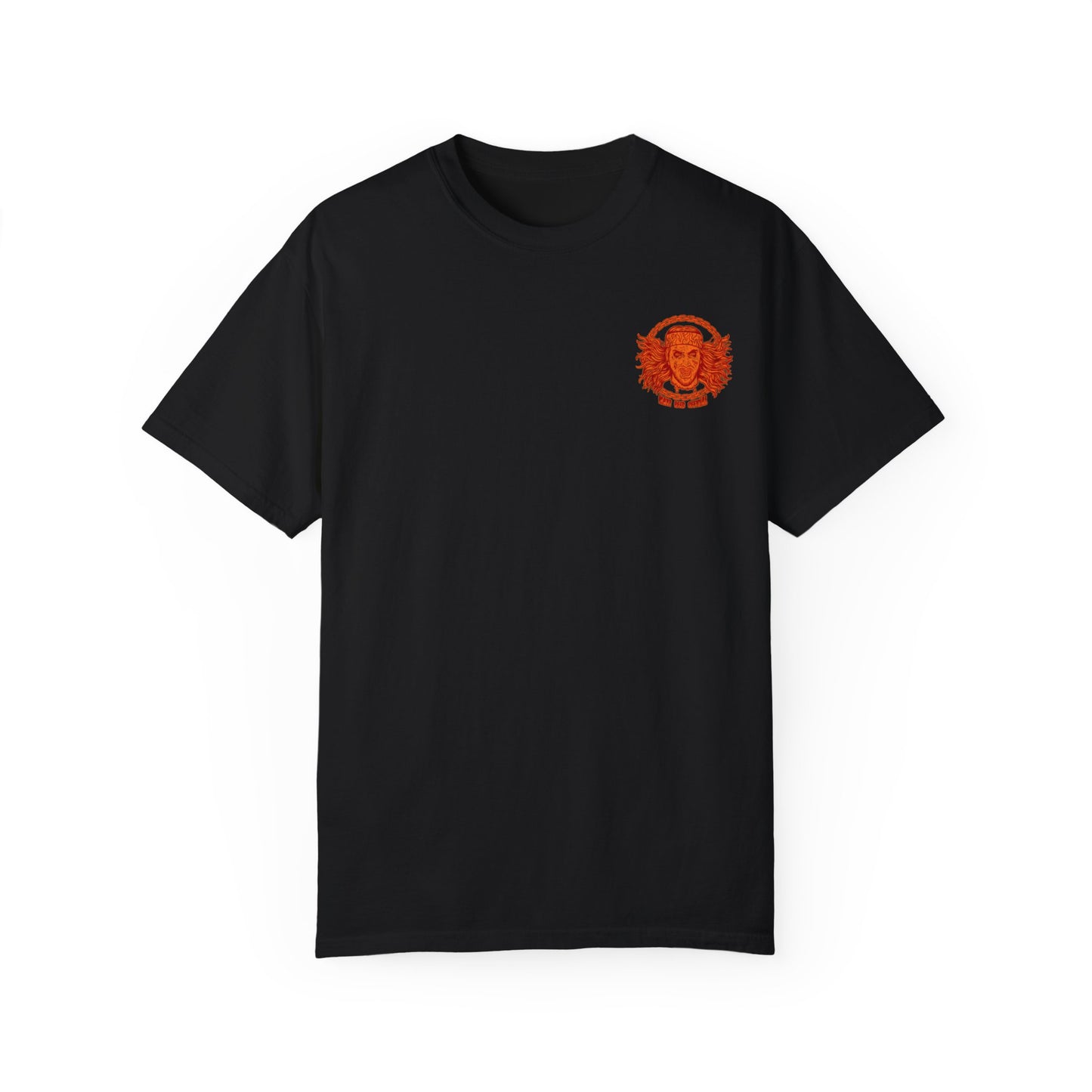 hell raised heaven claimed tee