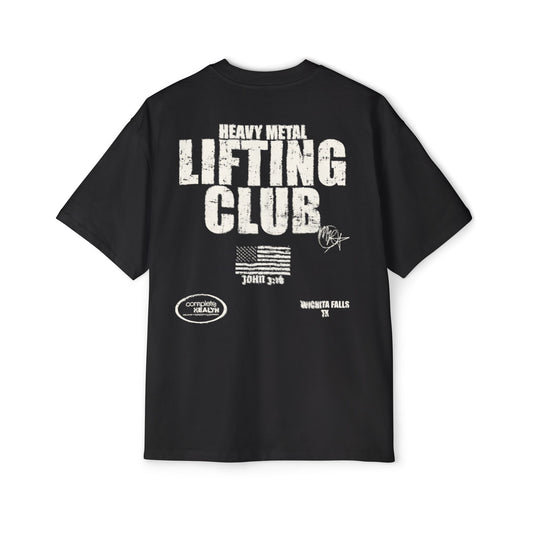 oversized lifting club tee