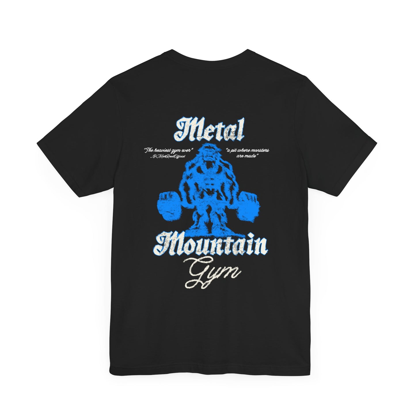 metal mountain gym tee