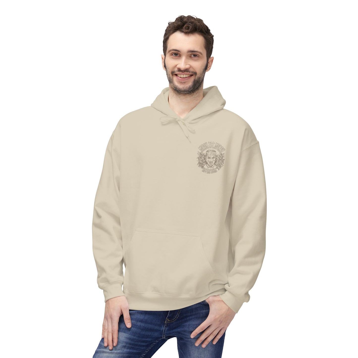 heavy metal lifting club hoodie