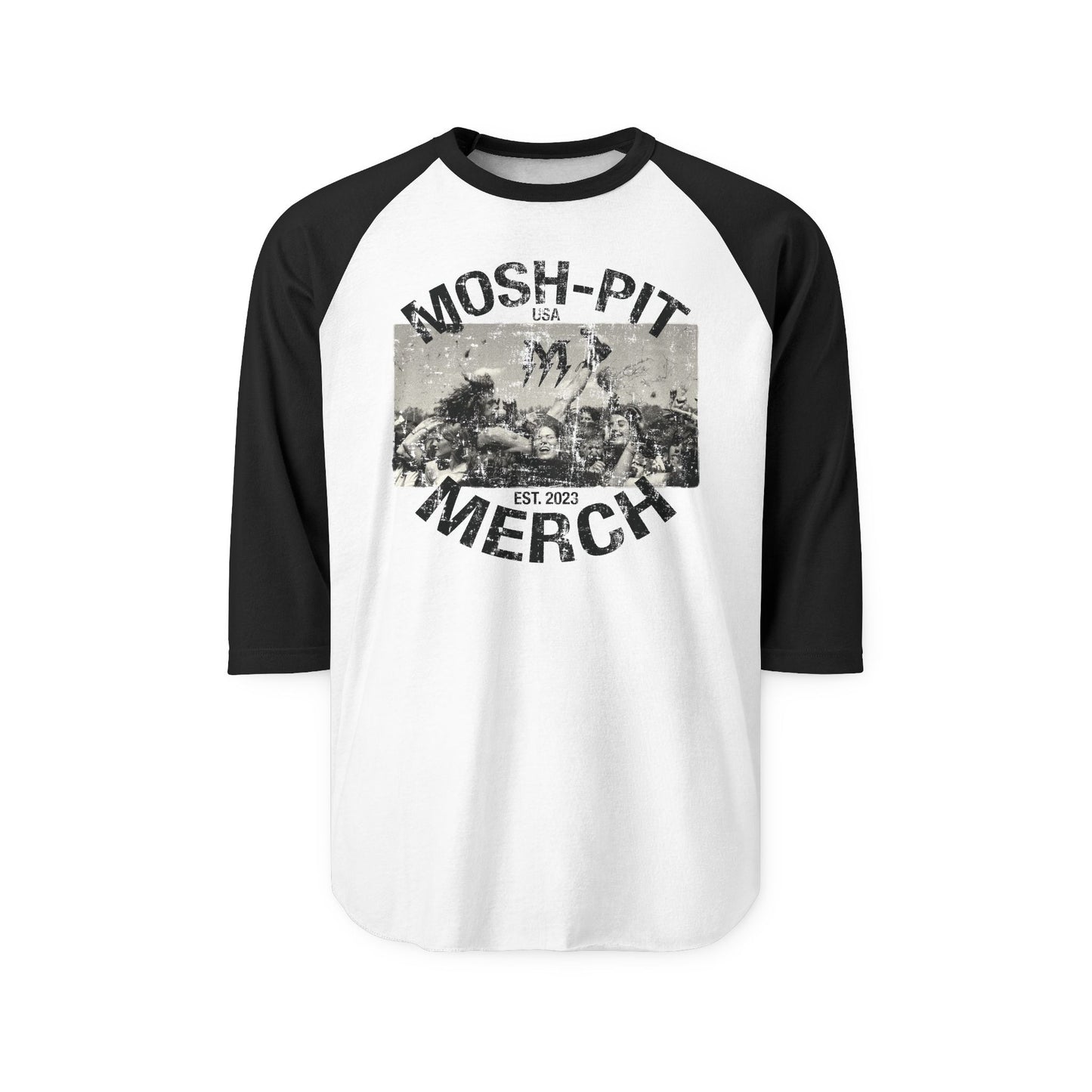 Mosh-Pit Merch Raglan Tee