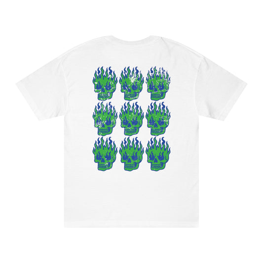 skull pattern tee