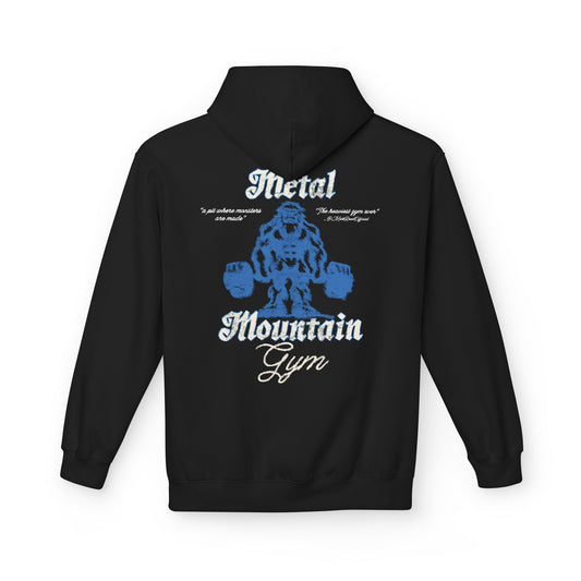 metal mountain gym hoodie