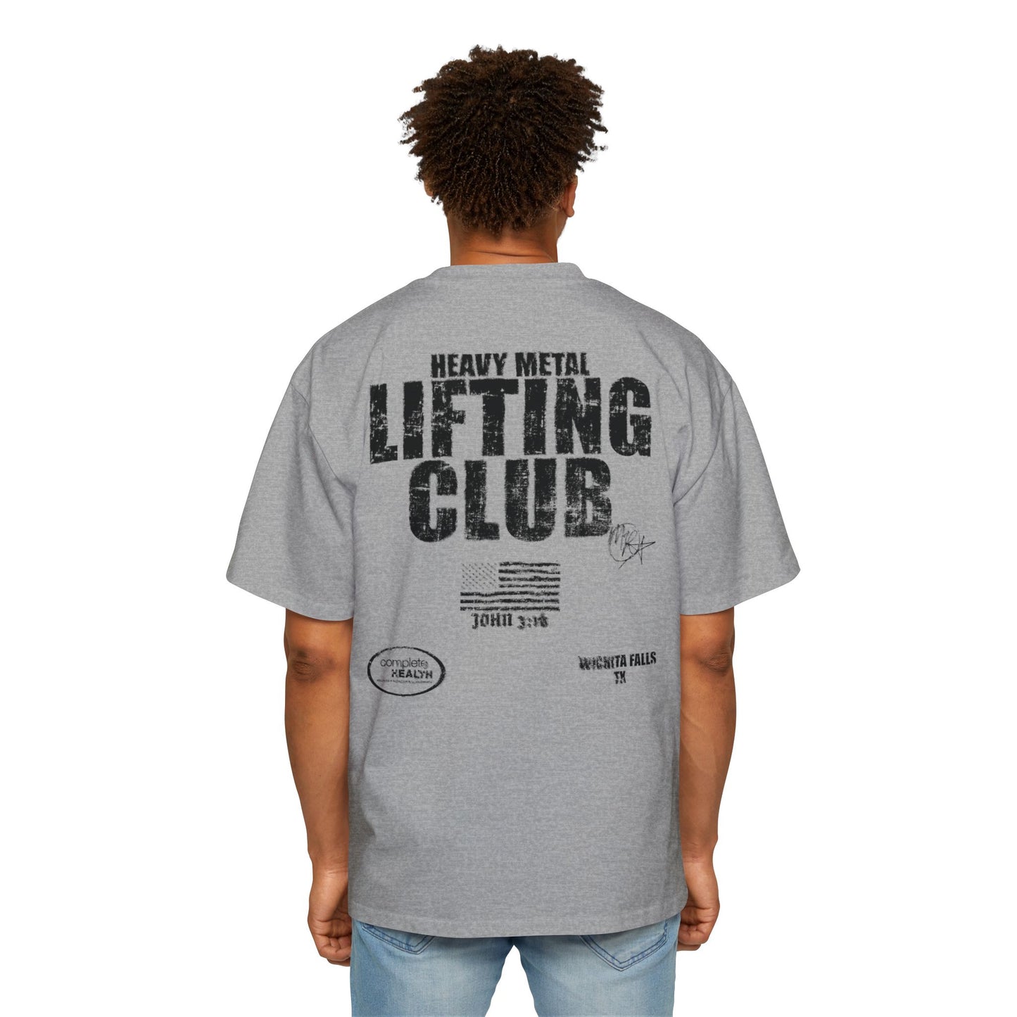oversized lifting club tee