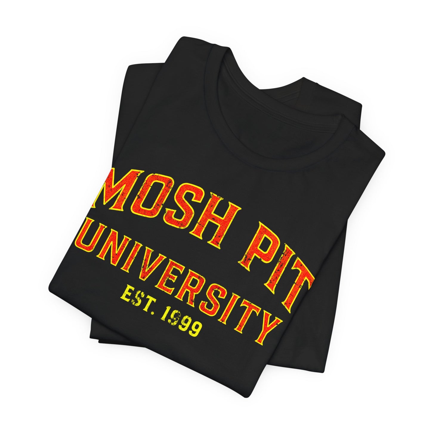 mosh pit university tee