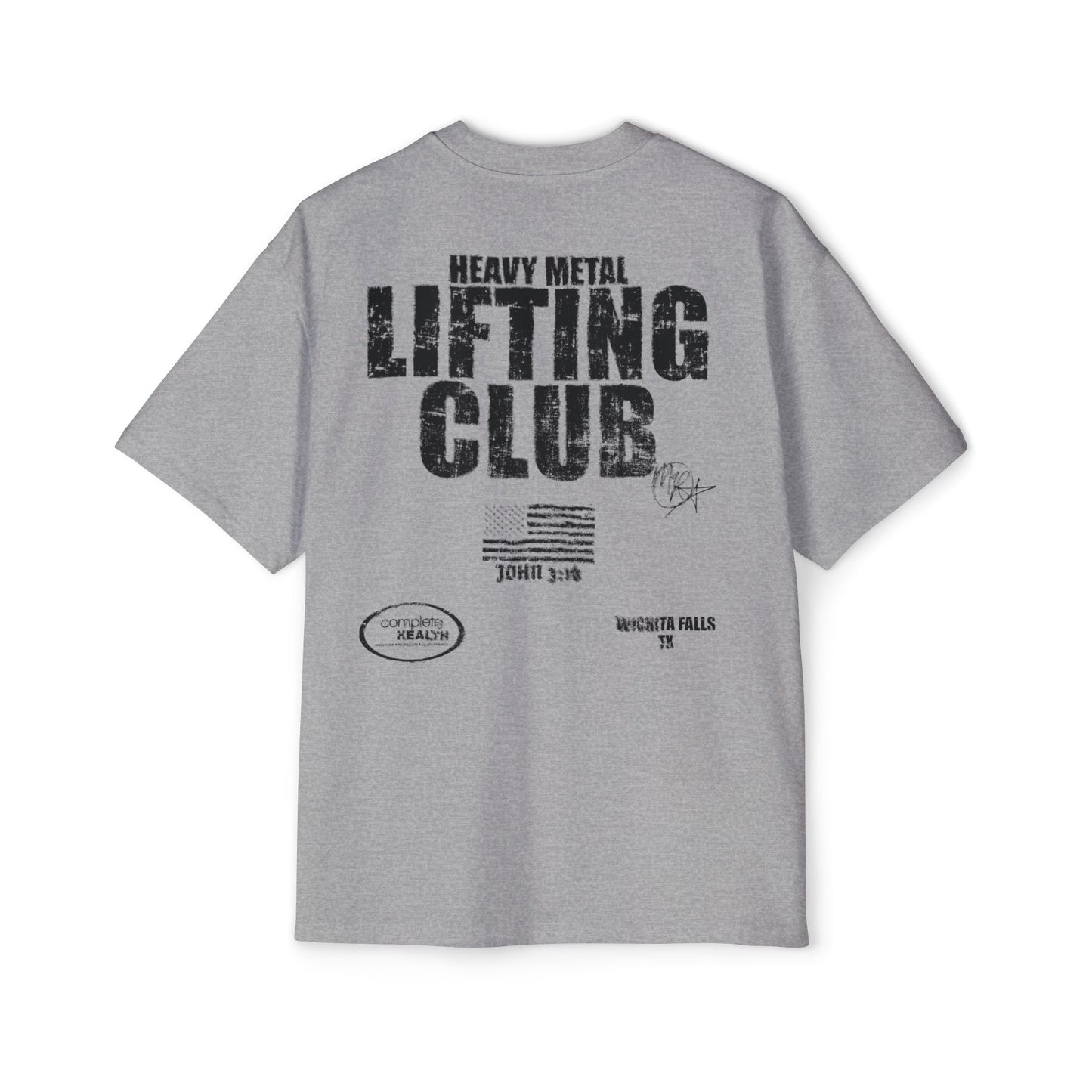oversized lifting club tee