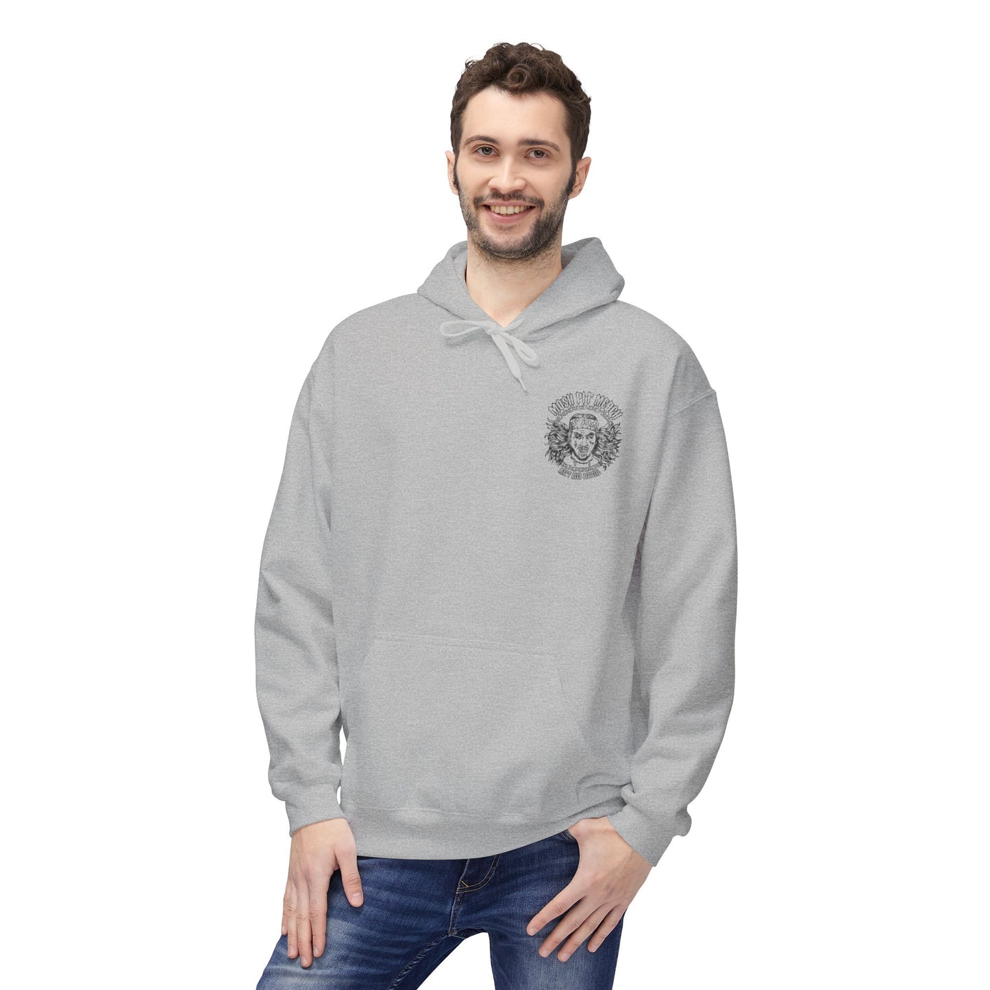 heavy metal lifting club hoodie