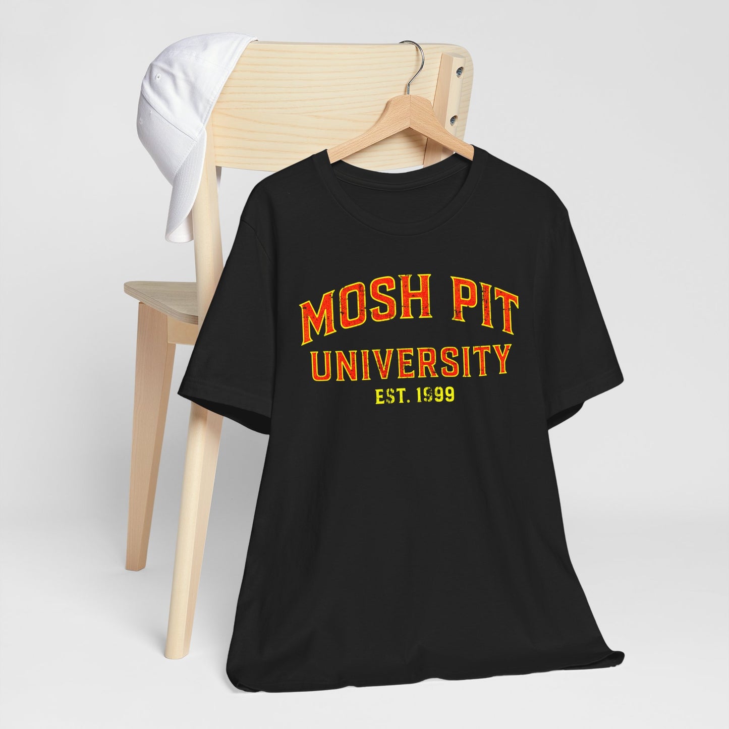 mosh pit university tee