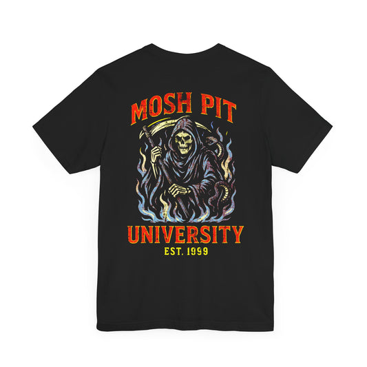 mosh pit university tee