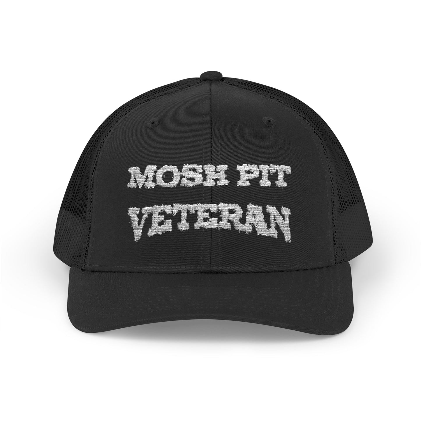 mosh pit veteran stitched cap